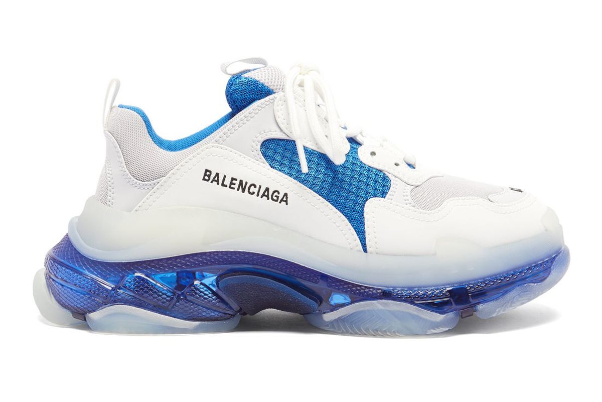 balenciaga triple s mesh trainers