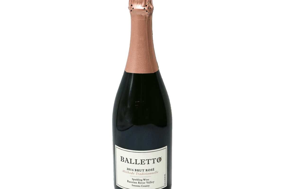 balletto vineyards brut rose 2014