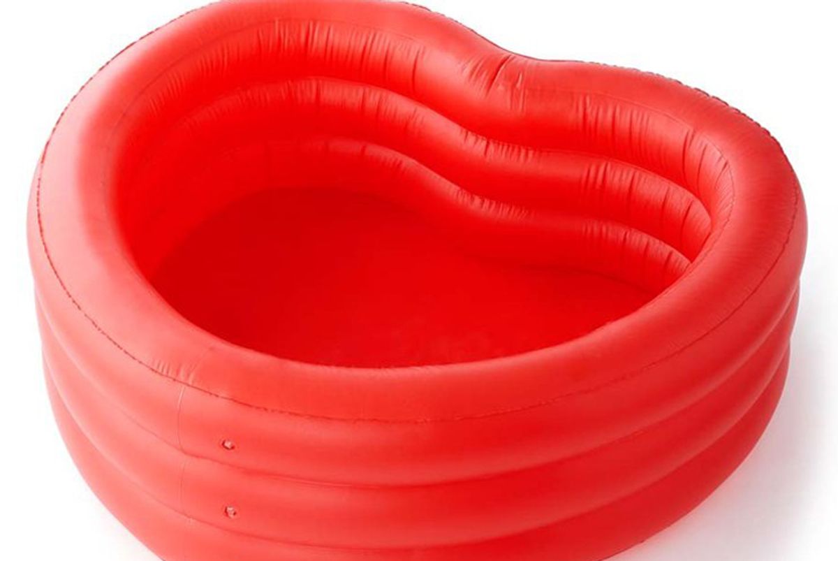 bando heart mini inflatable pool