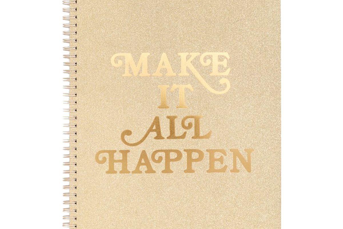 bando rough draft large notebook make it all happen
