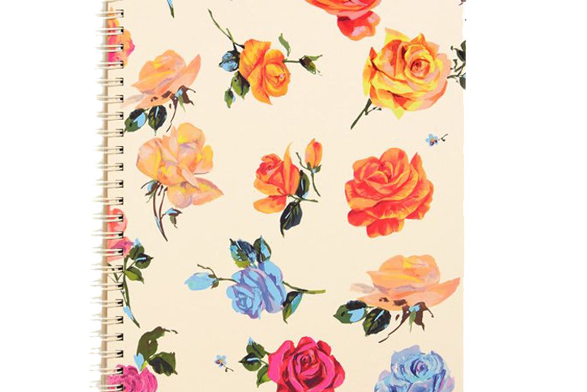 bando rough draft mini notebook coming up roses