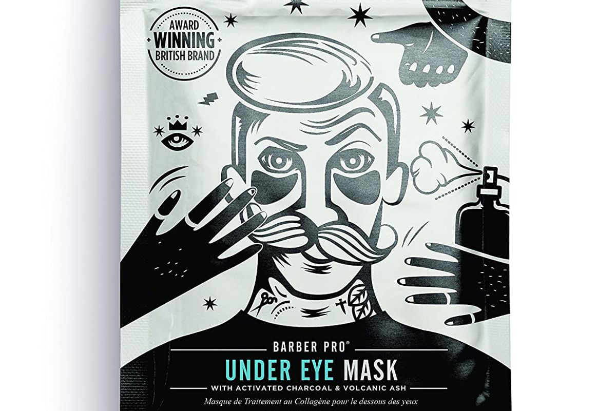 barber pro charcoal undereye mask