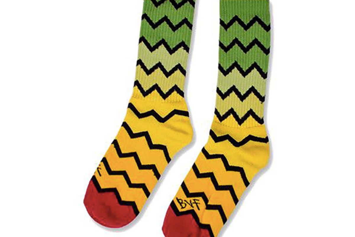 baron von fancy zig zag socks