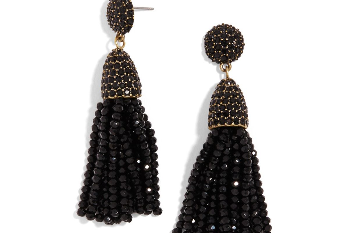 Mini Gem Piñata Tassel Earrings