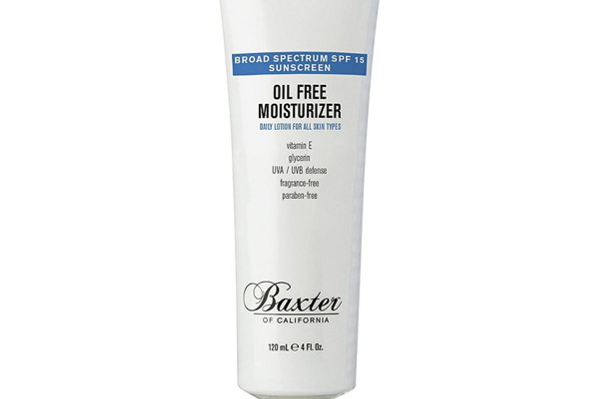 baxter of california oil free moisturizer spf 15