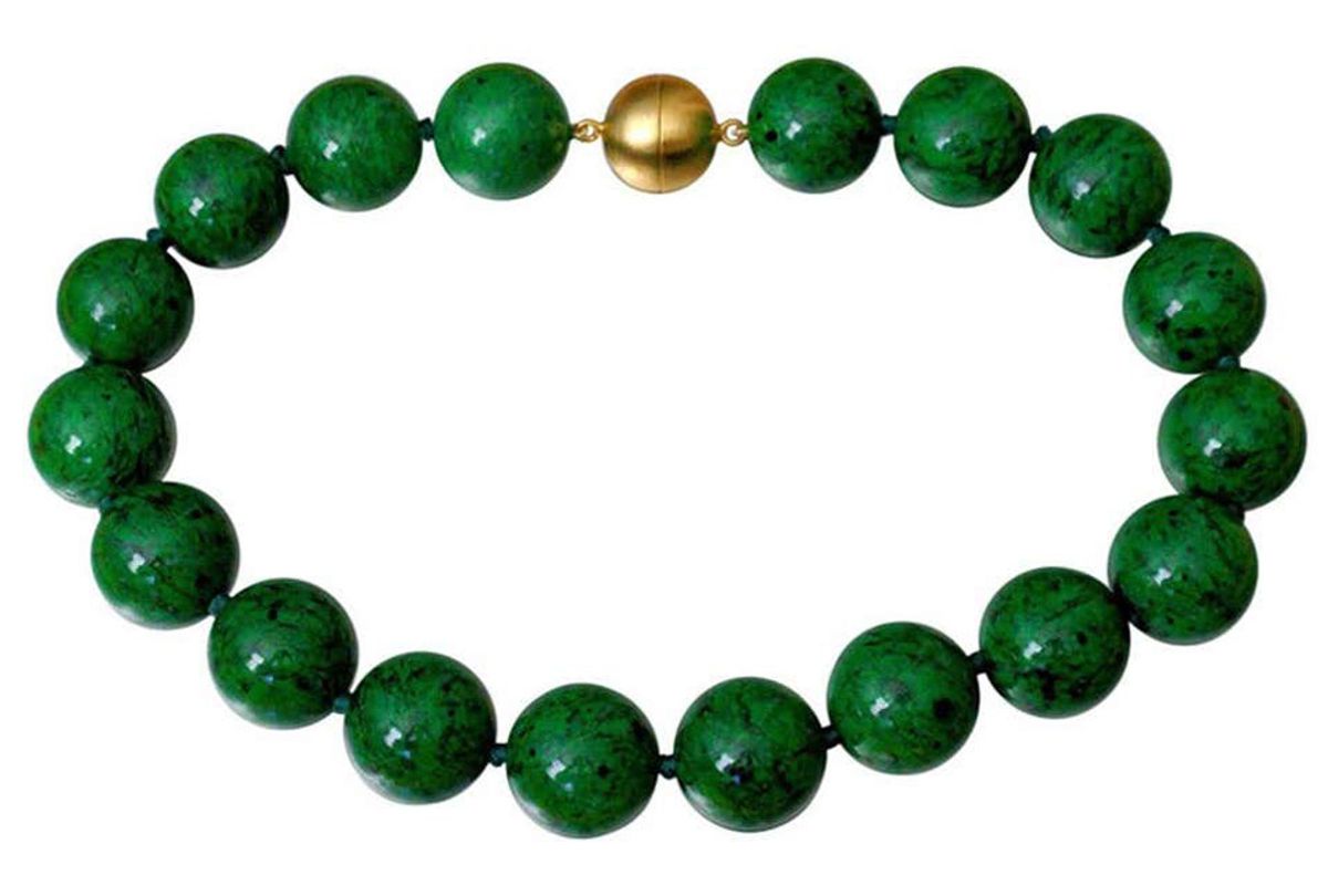 beautiful rare natural maw sit sit jade beads necklace