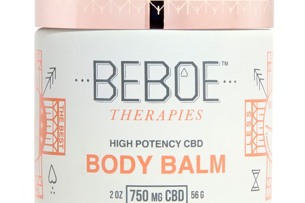 beboe high potency cbd body balm
