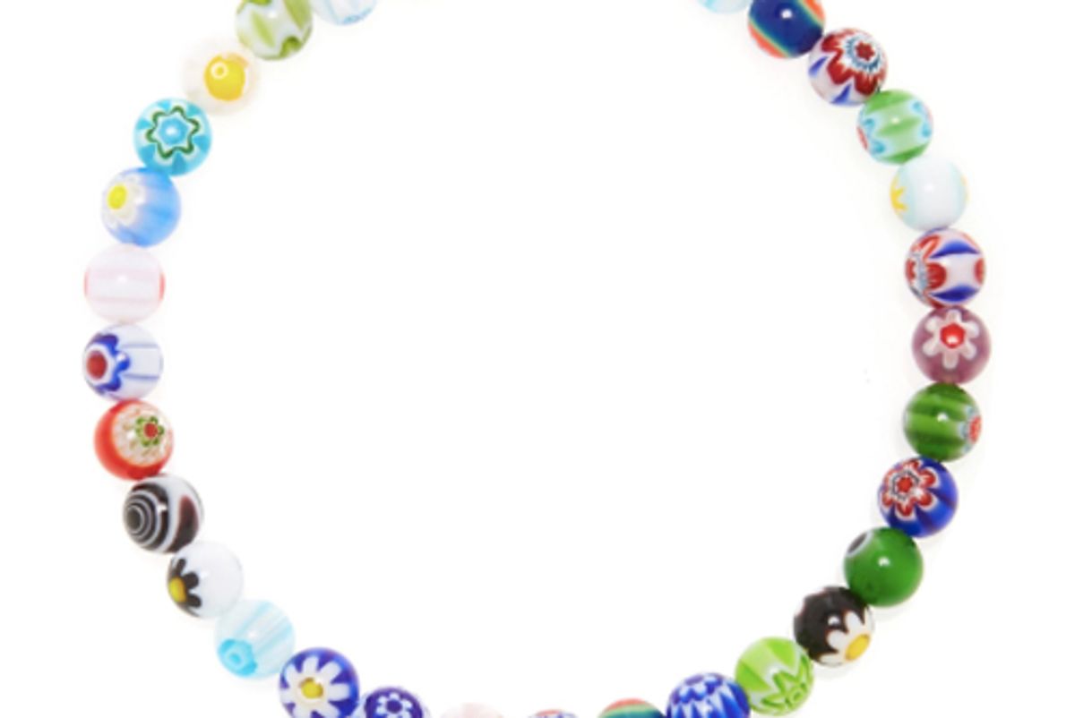 beck jewels millefiori anklet