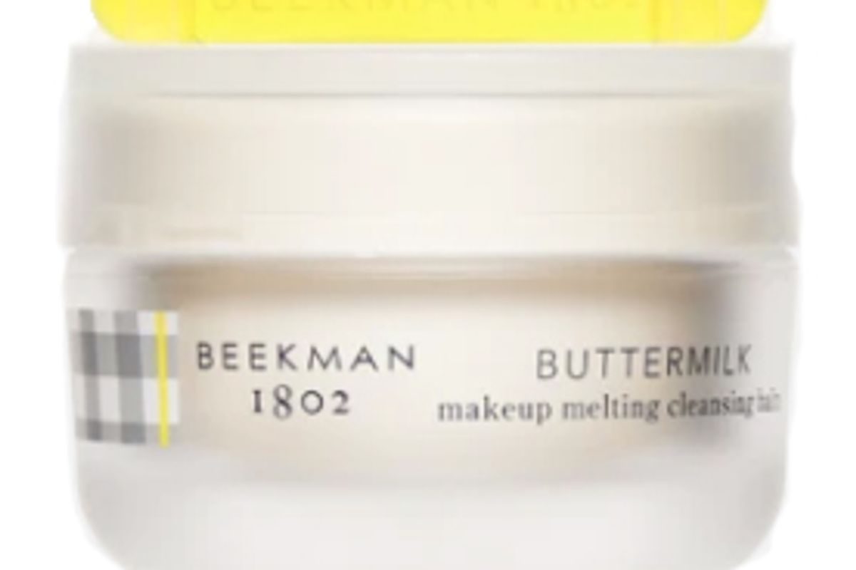 beekman 1802 buttermilk makeup melting cleansing balm