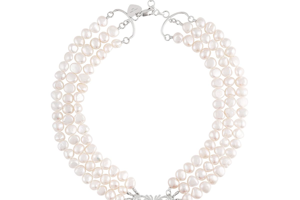 beepy bella triple strand necklace