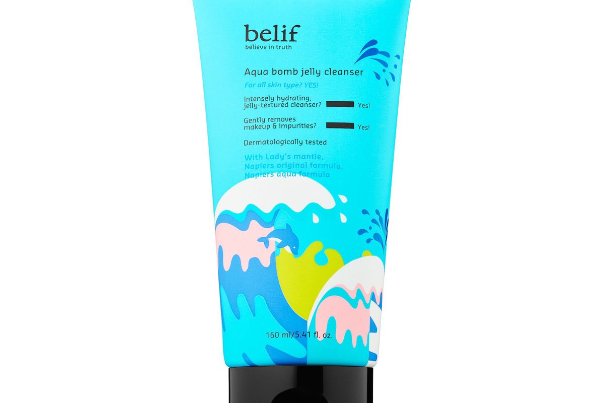 belif aqua bomb jelly cleanser