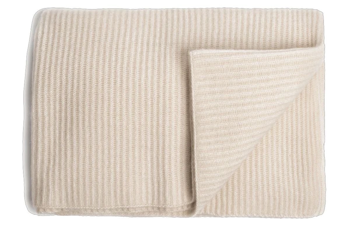 ben soleimani ribbed cashmere oversized throw