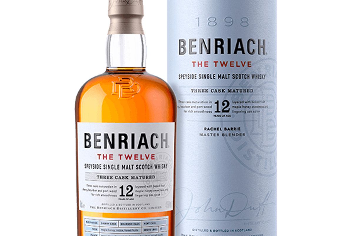 benriach the twelve speyside single malt scotch whisky
