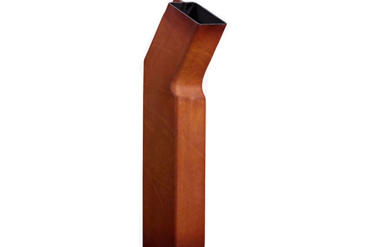 berluti leather vase