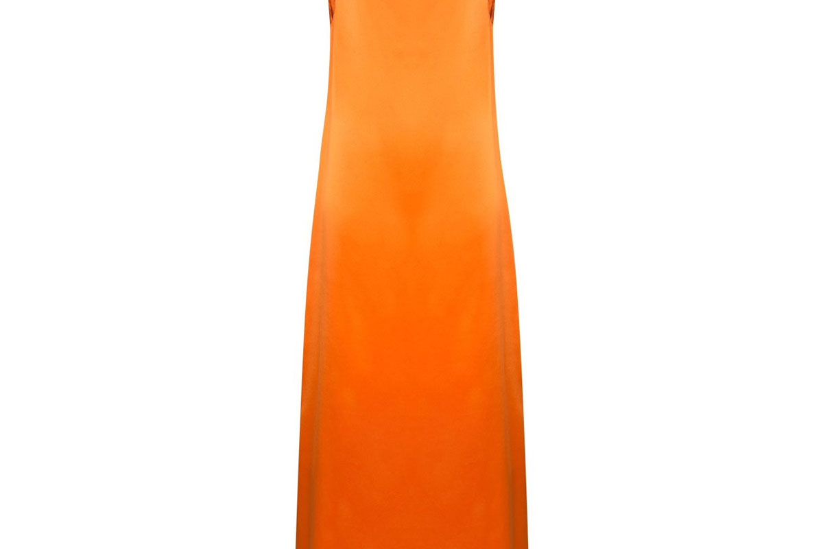 bernadette draped maxi dress