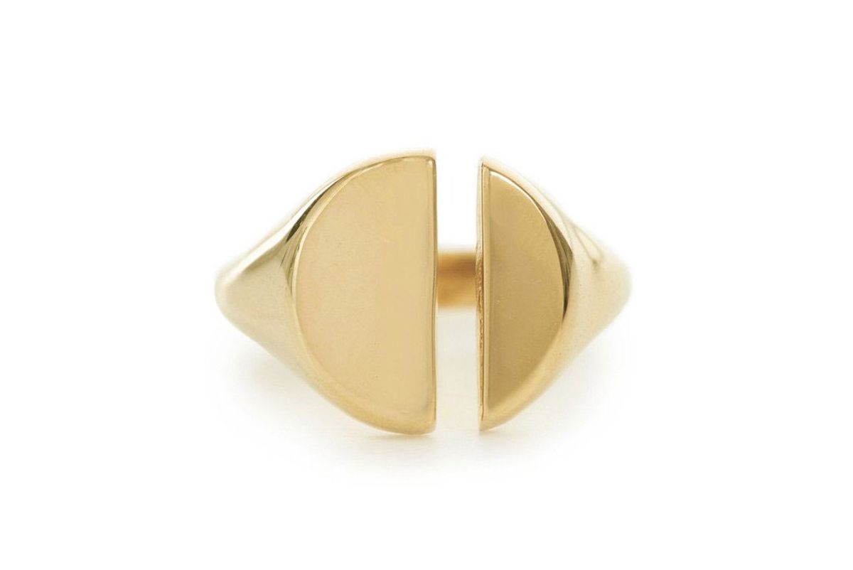 bing bang nyc divided signet ring