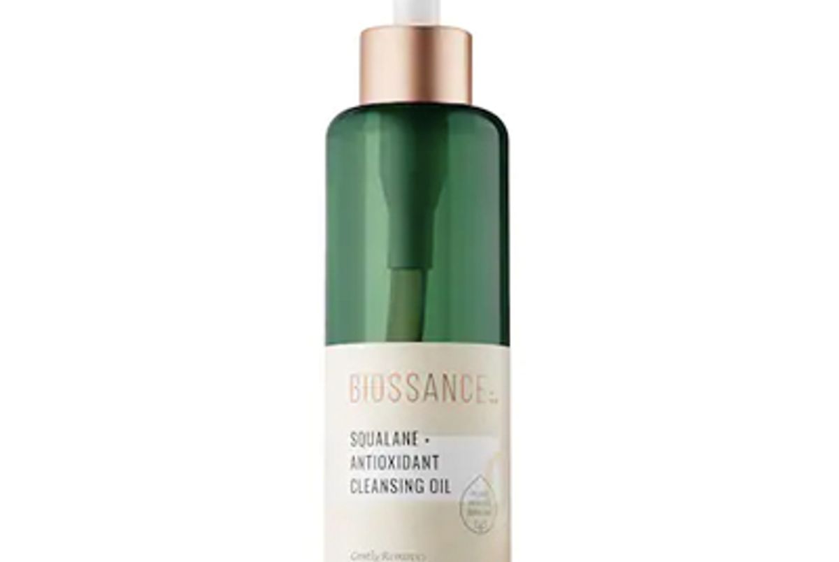 biossance squalane antioxidant cleansing oil