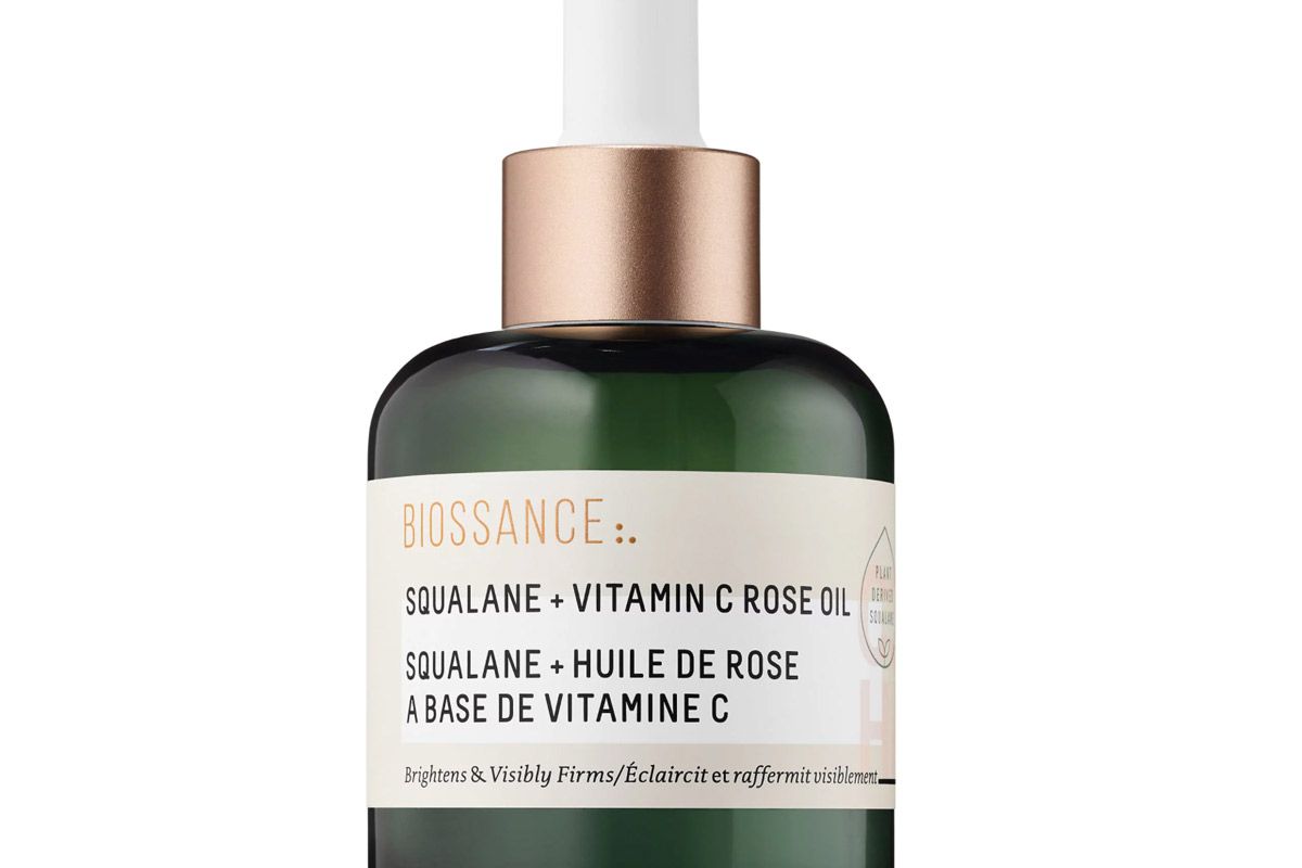 biossance squalene rose vitamin c oil