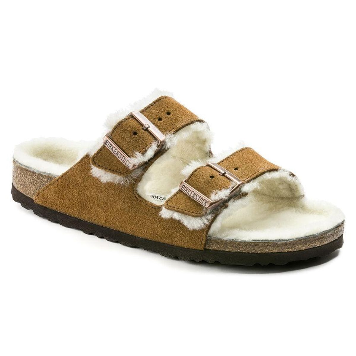 birkenstock arizona shearling 