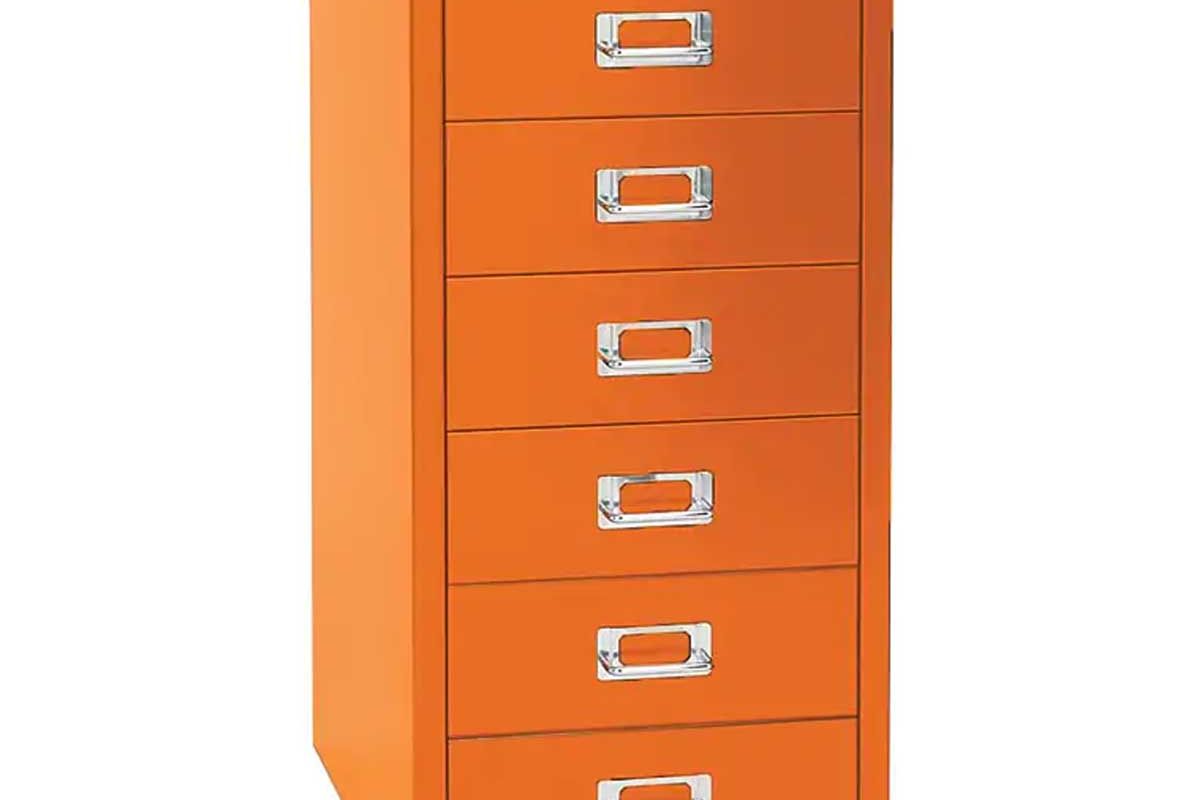 bisley six drawer steel multidrawer