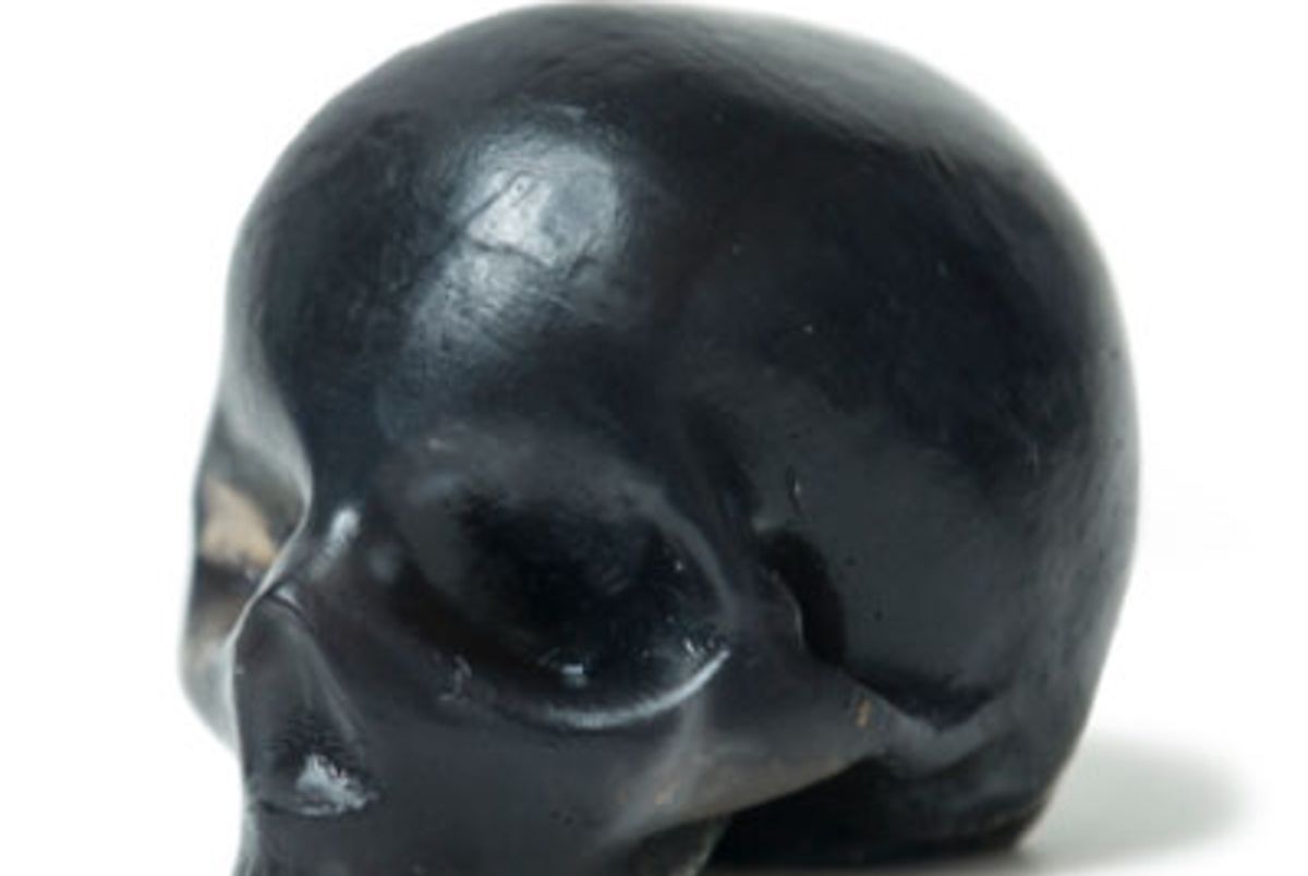 Black Activated Charcoal & Clear Glycerin Skull Soaps — 3 Pack