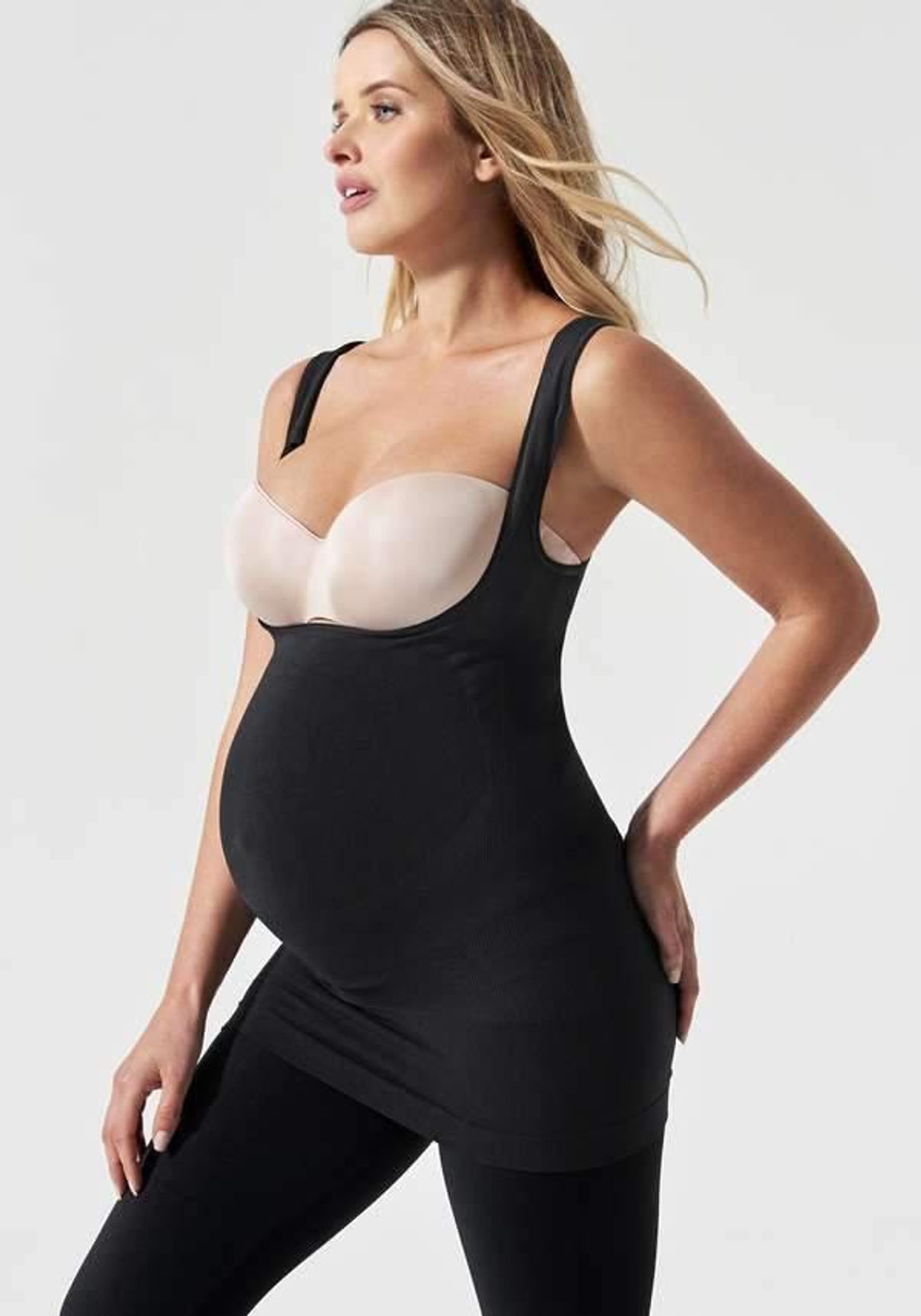 blanqi everyday maternity underbust belly support tank