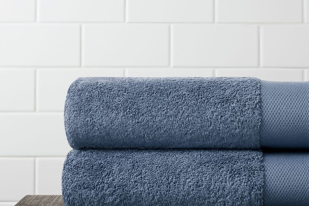 boll and branch plush bath towel