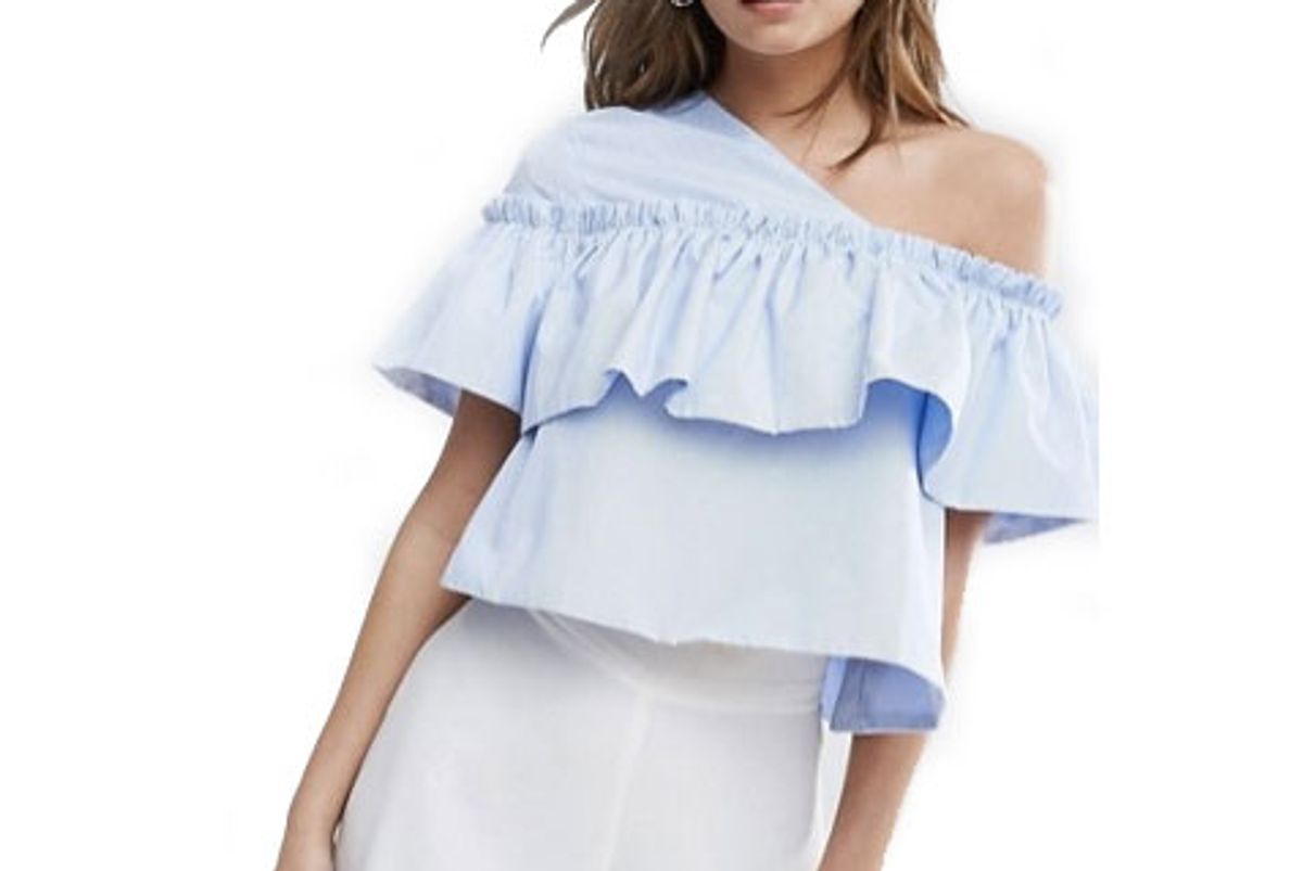 Ruffle Frill Top