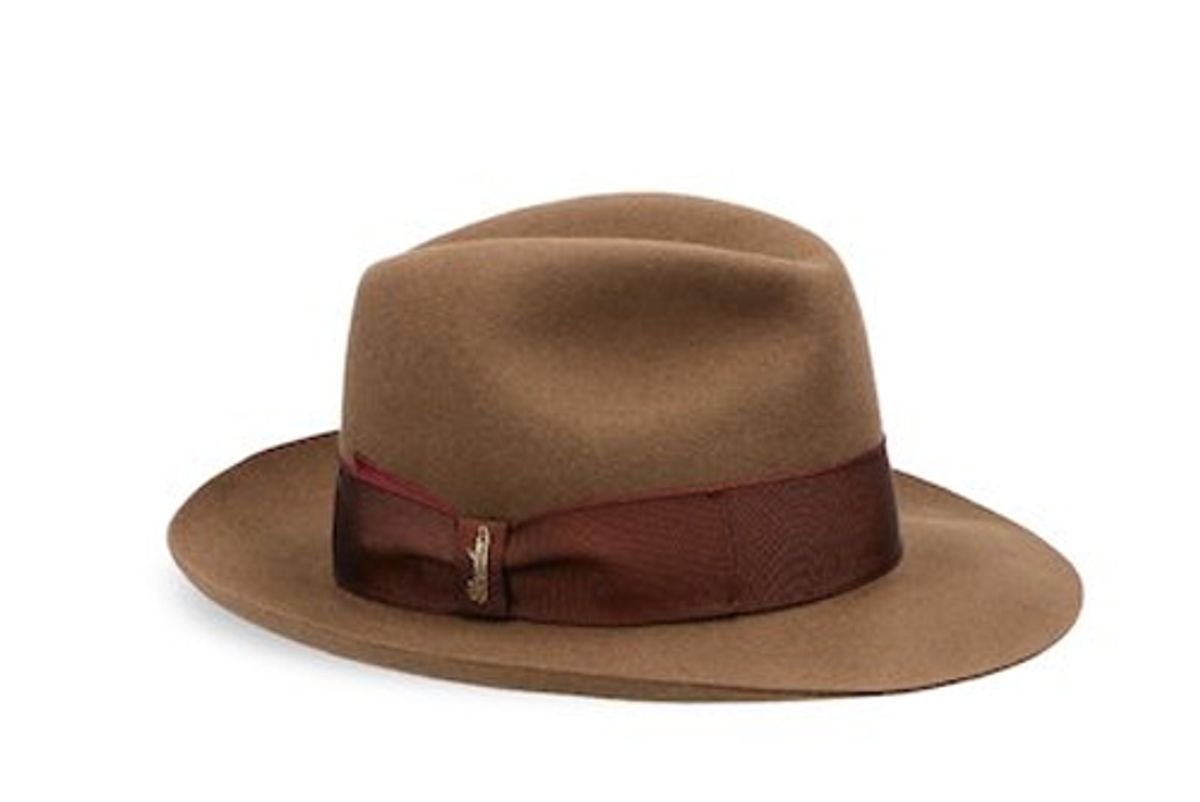 borsalino wide brimmed marengo