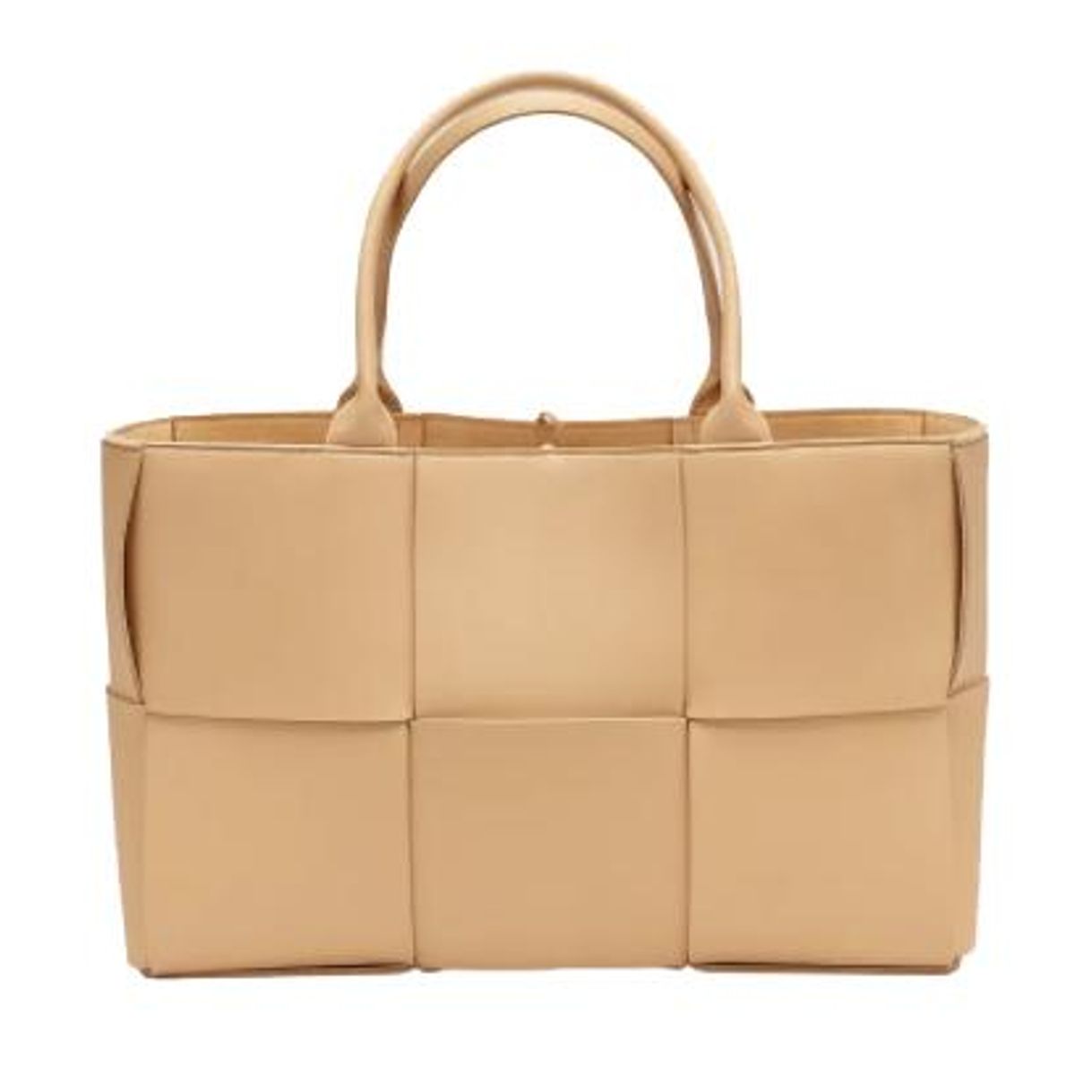 bottega veneta arco medium woven east west tote bag