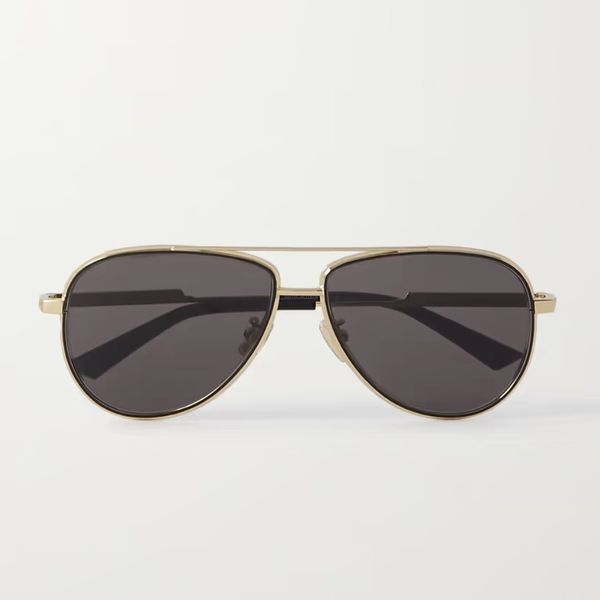 Bottega Veneta Aviator Style Sunglasses