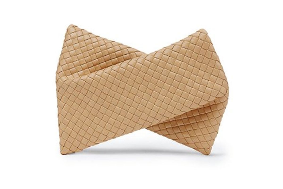 bottega veneta crisscross clutch