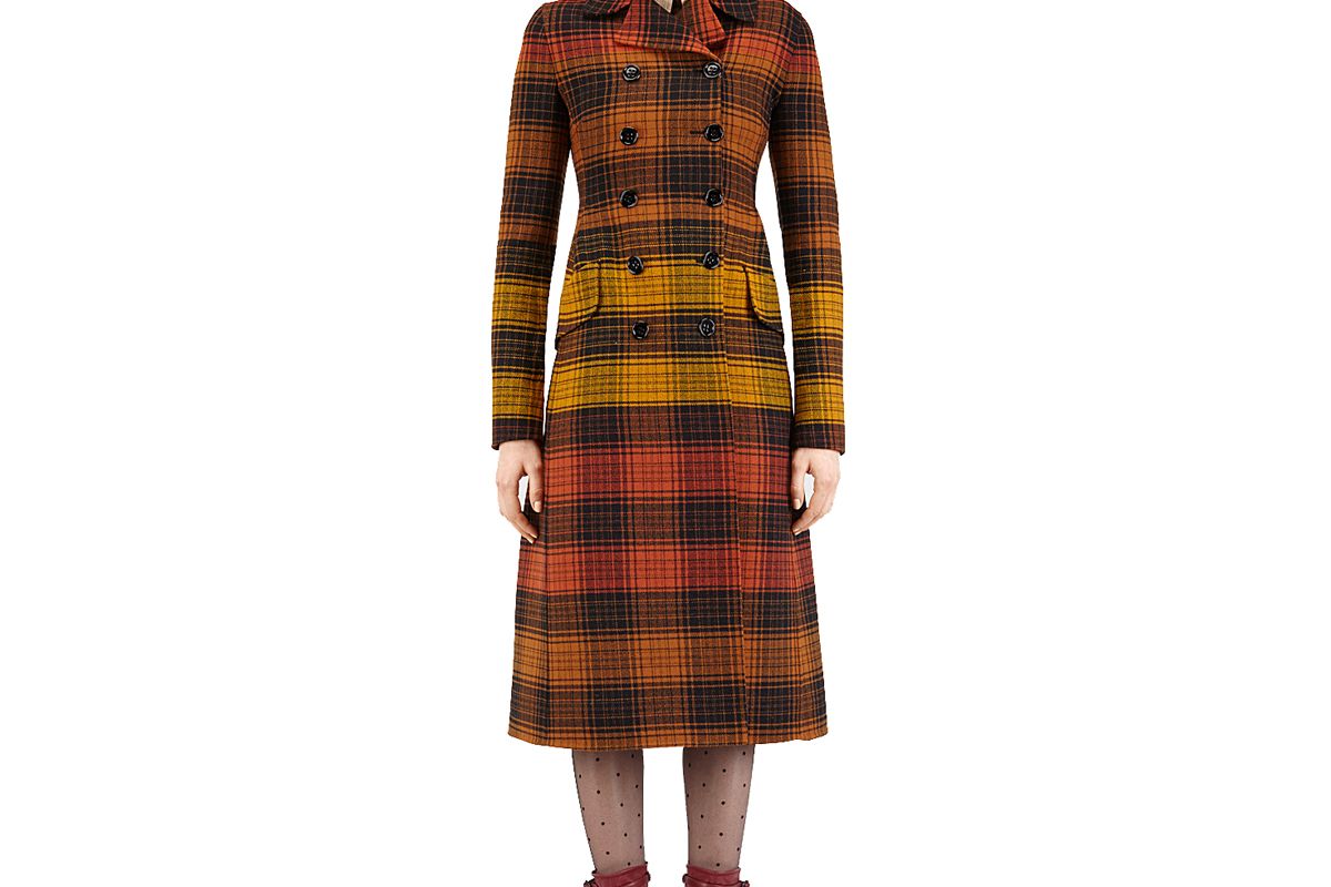 Multicolour Wool Coat