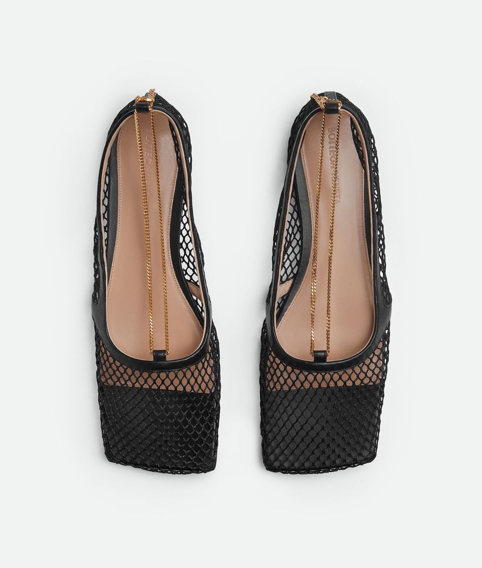 Bottega Veneta Stretch Ballerina Flat