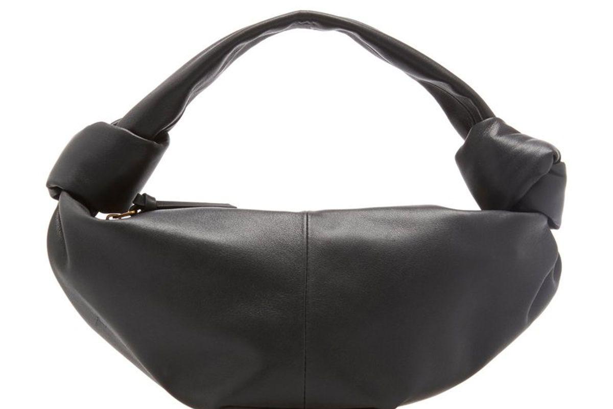 bottega veneta zip mini leather top handle bag