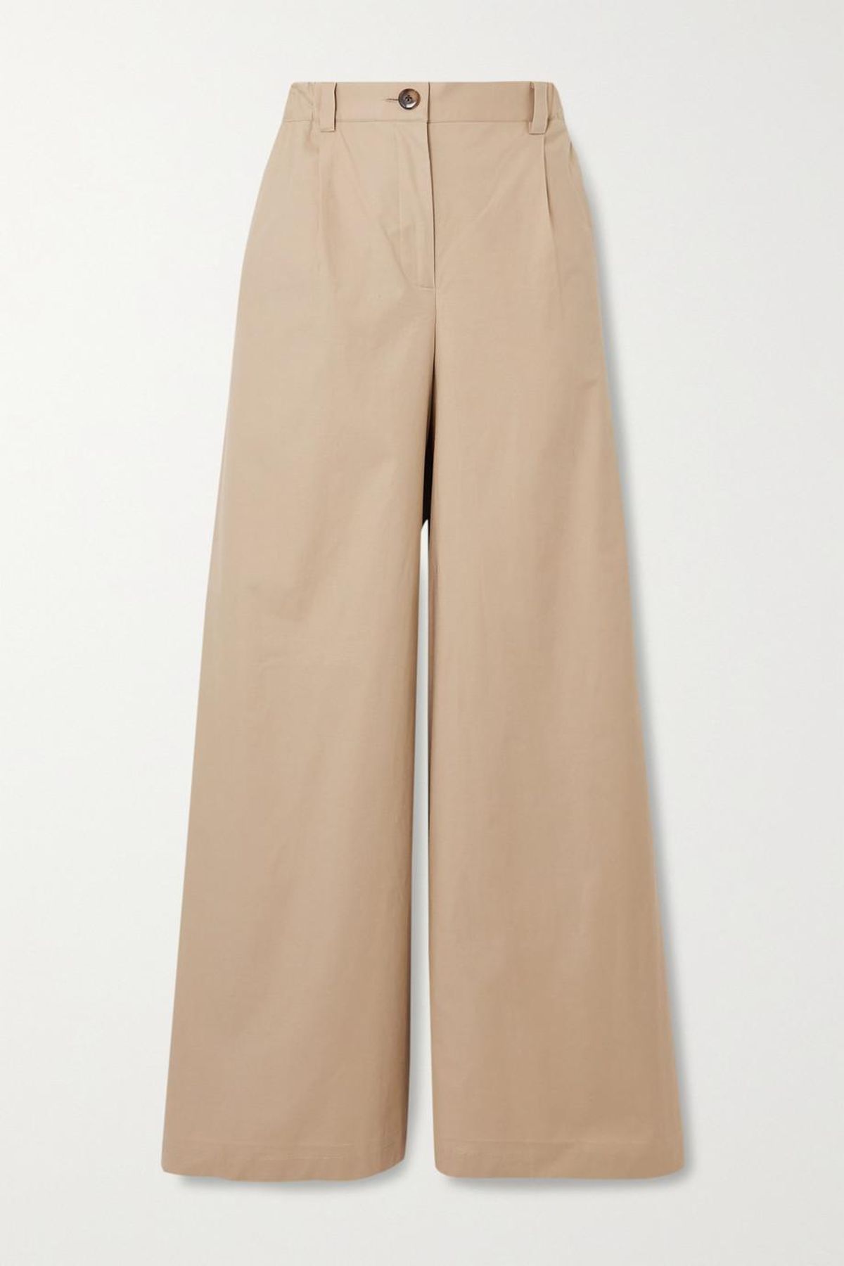 bougessa catheryn cotton blend wide leg pants