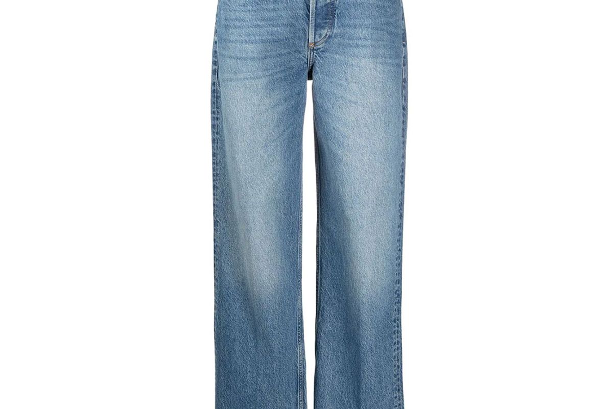boyish jeans wide leg high waisted jeans