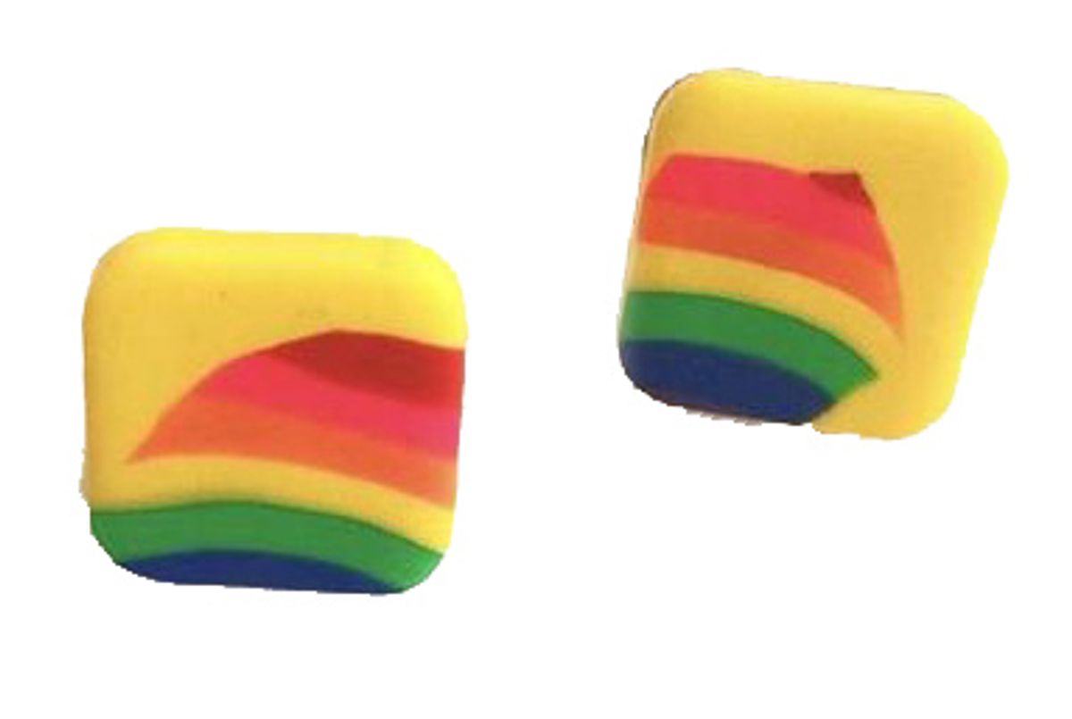 br design co rainbow studs