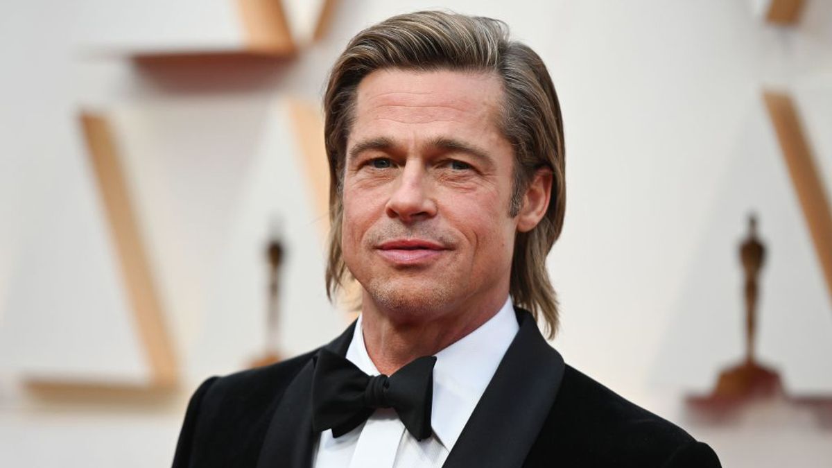 brad pitt hair