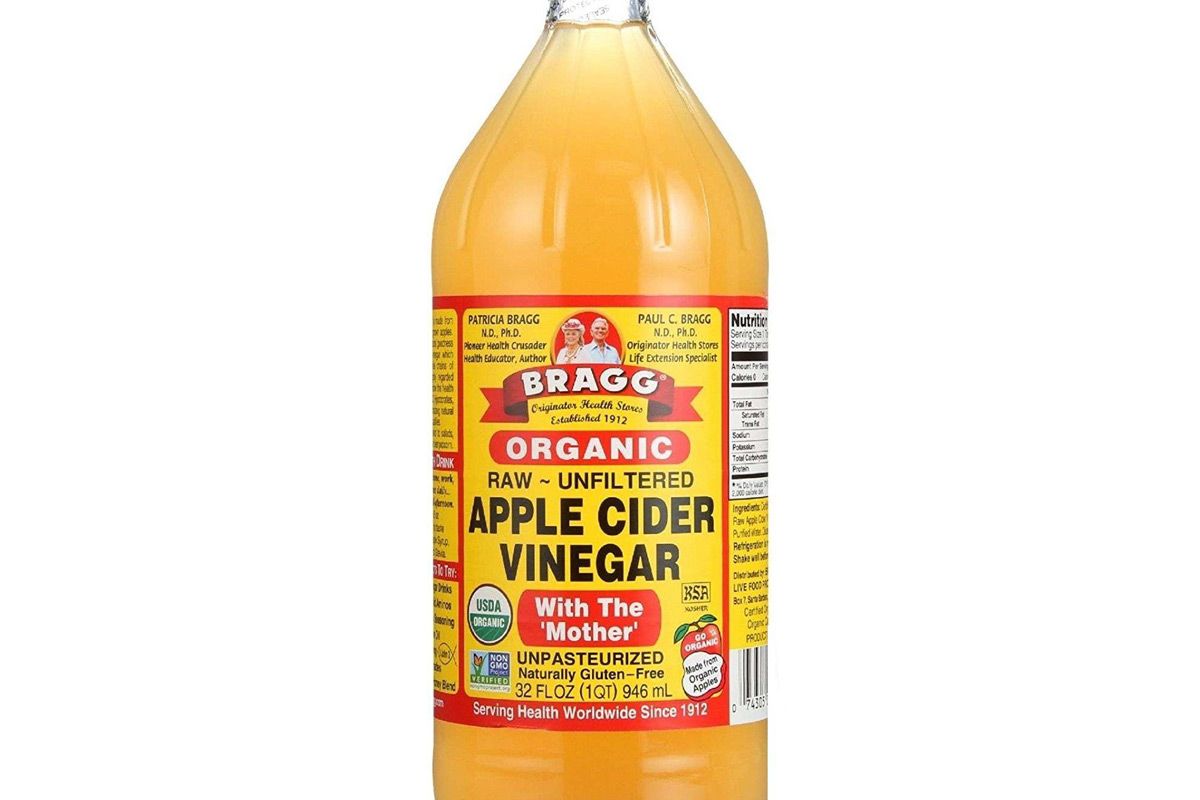 bragg organic apple cider vinegar with the mother
