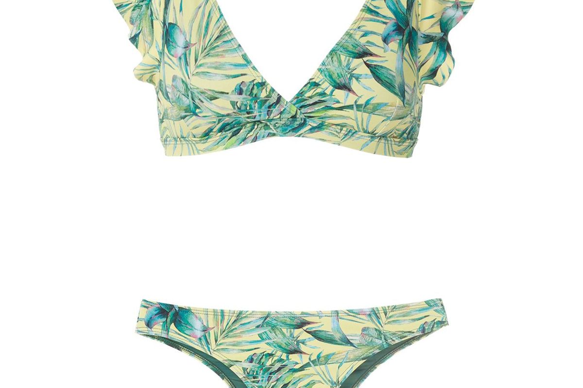 brigitte eva printed bikini set