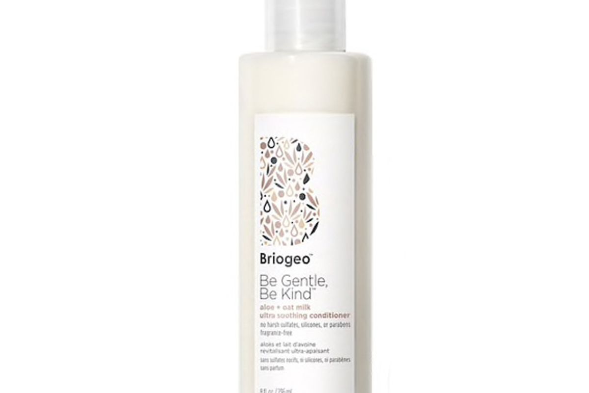 briogeo be gentle be kind aloe plus oat milk ultra soothing fragrance free hypoallergenic conditioner