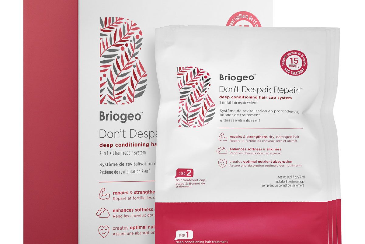 briogeo don't despair repair deep conditioning hair cap system