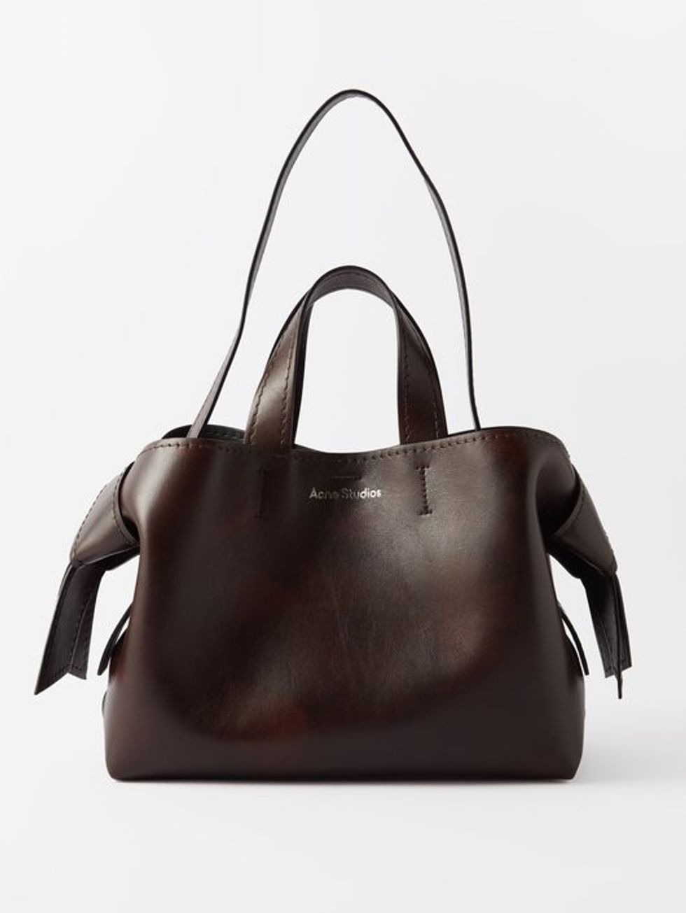 Brown Midi Musubi Tote Acne Studios
