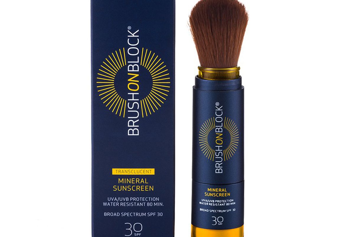 brush on block translucent mineral powder sunscreen