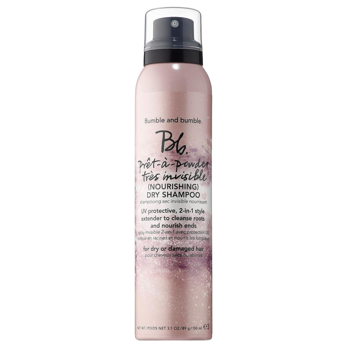 bumble and bumble bb pret a powder tres invisible nourishing dry shampoo with hibiscus extract
