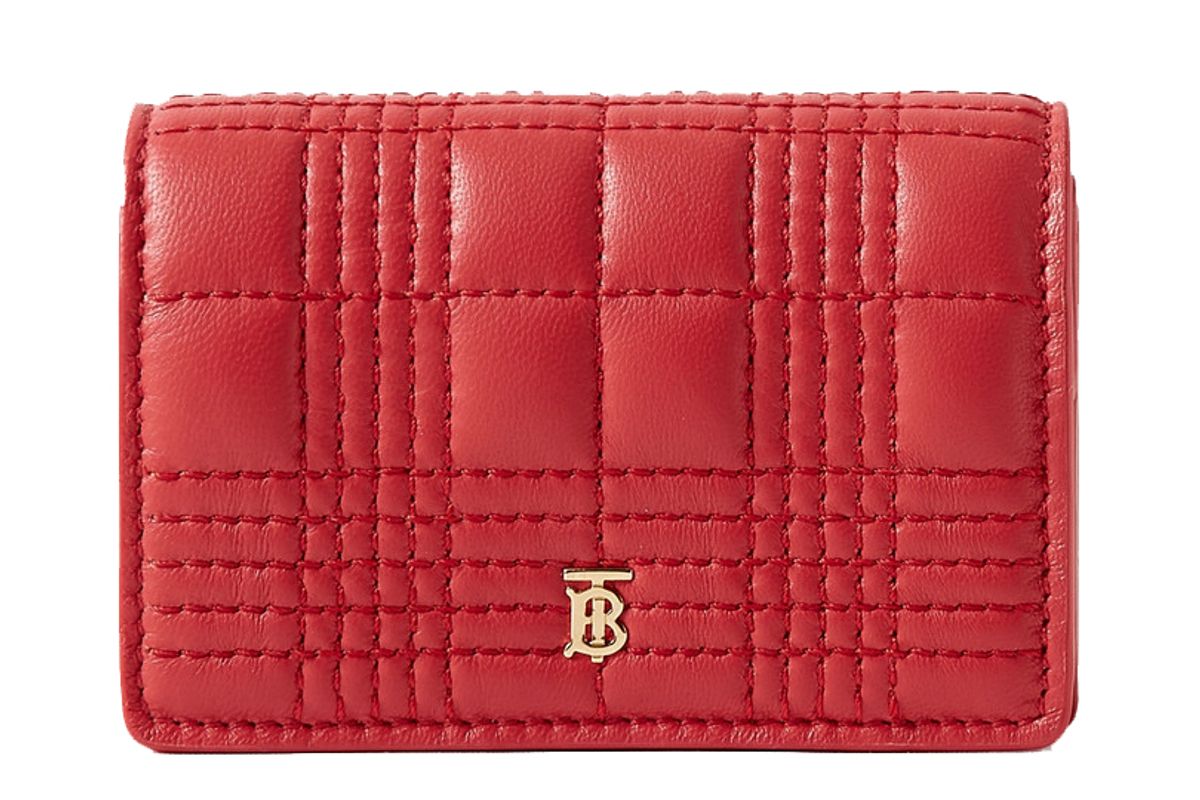 burberry quilted leather cardholder
