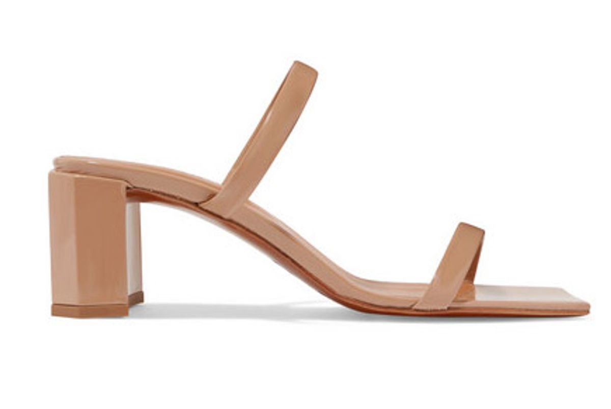 by far tanya patent leather mules