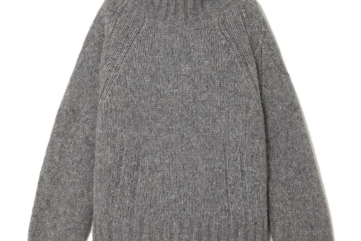 by malene birger net sustain aleya oversized alpaca blend turtleneck sweater