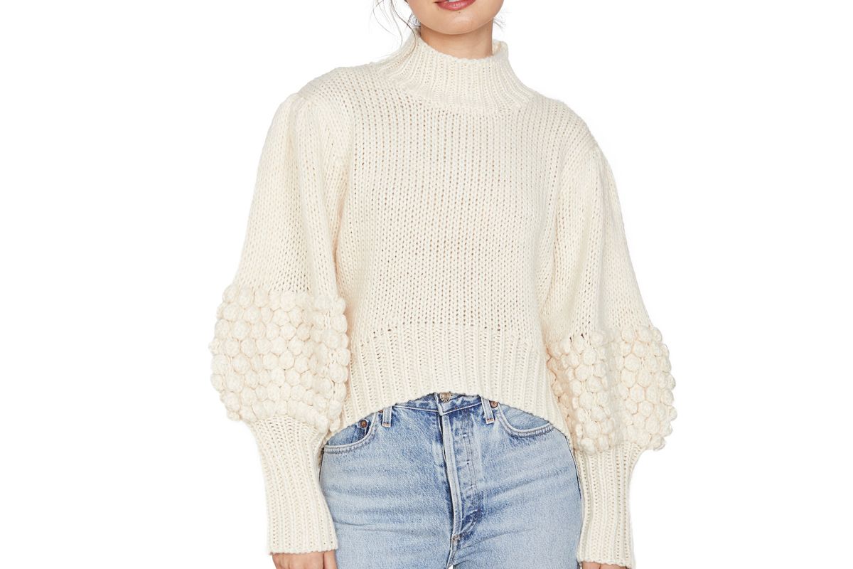 c/meo collective hold tight knit sweater